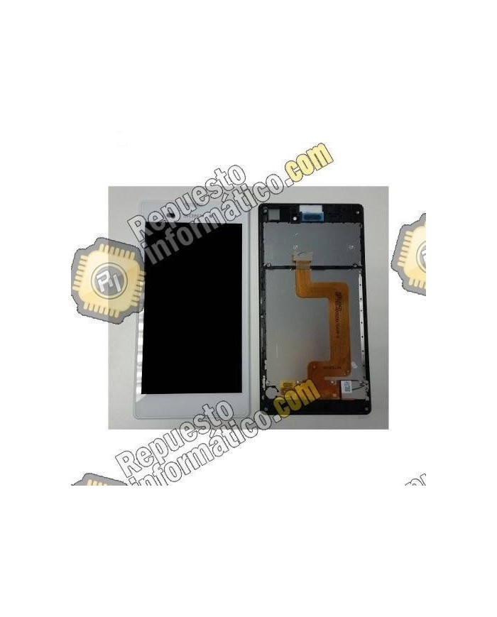 Pantalla (LCD+TACTIL+MARCO) Xperia T3 (Blanca) Desmontaje