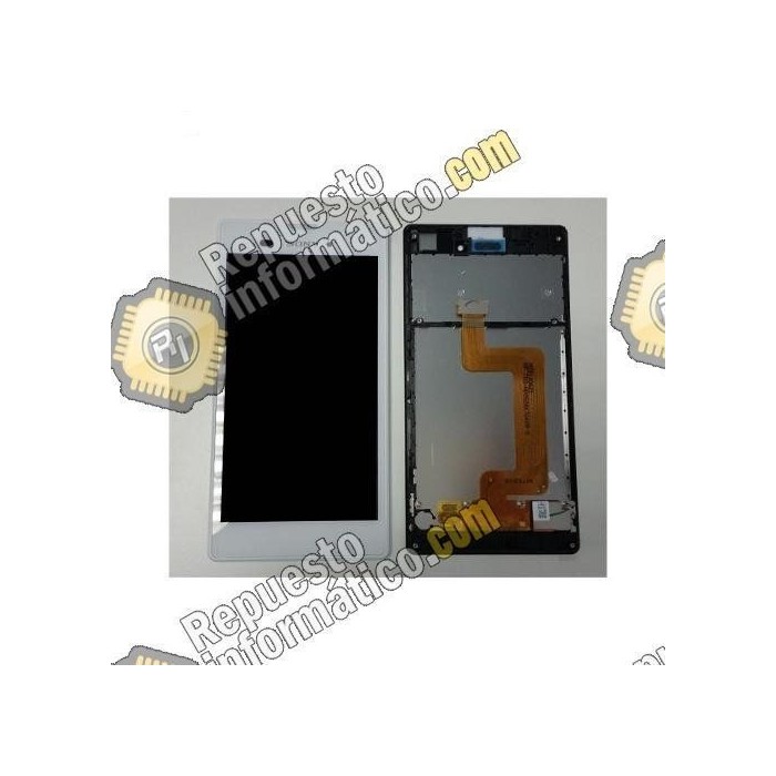Pantalla (LCD+TACTIL+MARCO) Xperia T3 (Blanca) Desmontaje