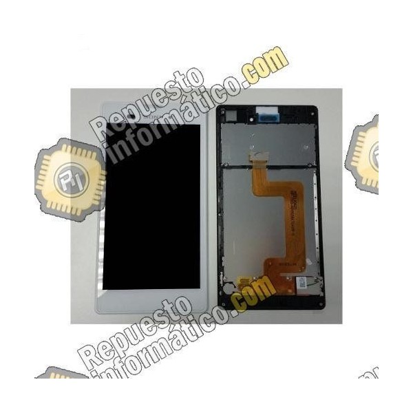 Pantalla (LCD+TACTIL+MARCO) Xperia T3 (Blanca) Desmontaje