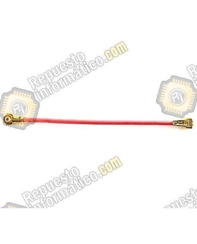 Cable Coaxial Antena Samsung Galaxy S5 Mini SM-G800F rojo