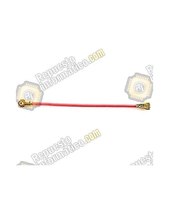 Cable Coaxial Antena Samsung Galaxy S5 Mini SM-G800F rojo