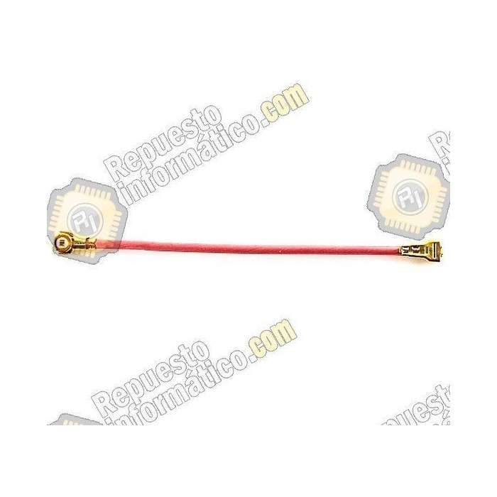 Cable Coaxial Antena Samsung Galaxy S5 Mini SM-G800F rojo