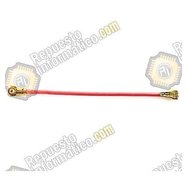 Cable Coaxial Antena Samsung Galaxy S5 Mini SM-G800F rojo