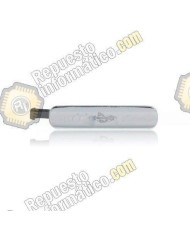 Tapa protectora de puerto USB para Samsung Galaxy S5 (G900F) (Plateado)