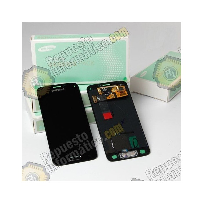 Pantalla negra (LCD+Tactil) Samsung G800F (GALAXY S5mini) directo de fabrica