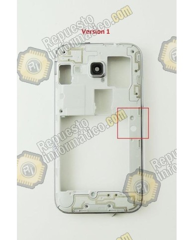 Carcasa Intermedia  Galaxy Grand Prime blanco G360 (Core prime) Tipo 1