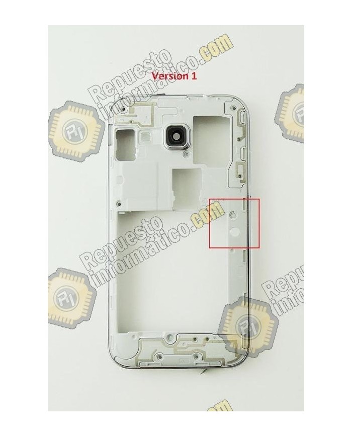 Carcasa Intermedia  Galaxy Grand Prime blanco G360 (Core prime) Tipo 1