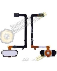 Flex Home-Lector Huella Galaxy S6 Edge  (G925f) blanco