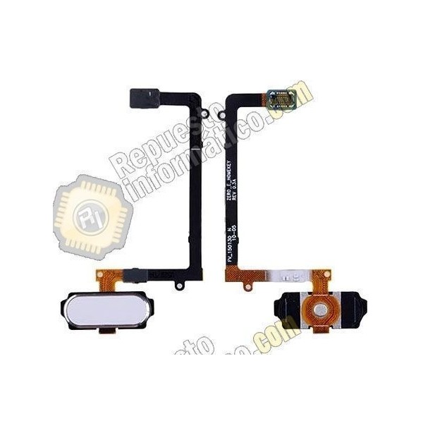 Flex Home-Lector Huella Galaxy S6 Edge  (G925f) blanco