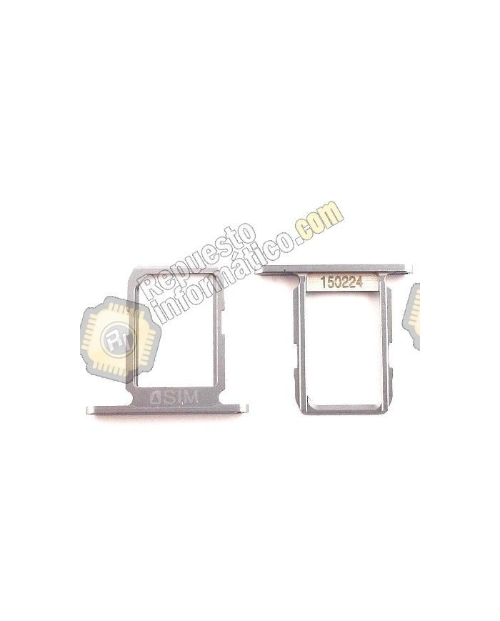Bandeja Sim Samsung Galaxy S6  SM-G920F Gris  (c/unidad)