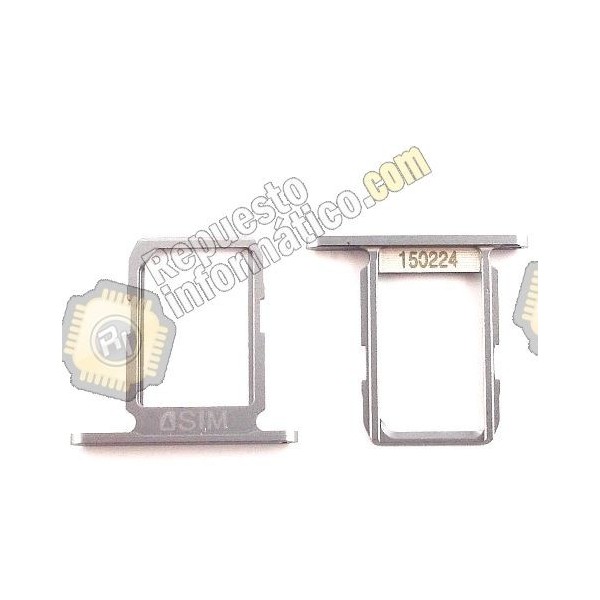Bandeja Sim Samsung Galaxy S6  SM-G920F Gris  (c/unidad)