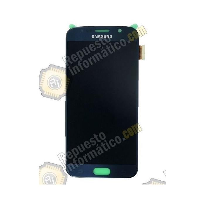 Pantalla (lcd+tactil) Negra Samsung Galaxy S6 (Directo de fabrica) (GH97-17260A)