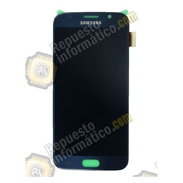 Pantalla (lcd+tactil) Negra Samsung Galaxy S6 (Directo de fabrica) (GH97-17260A)