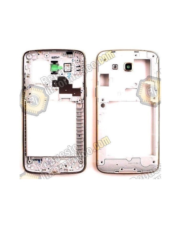 Carcasa intermedia Galaxy Grand 2, G7105 plateada (desmontaje)