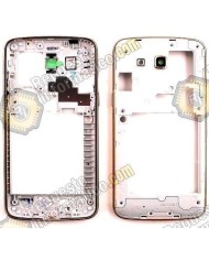 Carcasa intermedia Galaxy Grand 2, G7105 plateada (desmontaje)