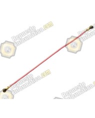 Cable Coaxial Antena 3g Galaxy S6 SM-G920F 51mm rojo