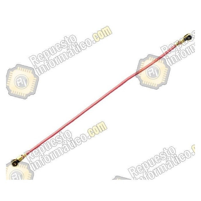 Cable Coaxial Antena 3g Galaxy S6 SM-G920F 51mm rojo