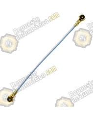 Cable Coaxial Antena Samsung Galaxy S6 Edge Azul 37mm