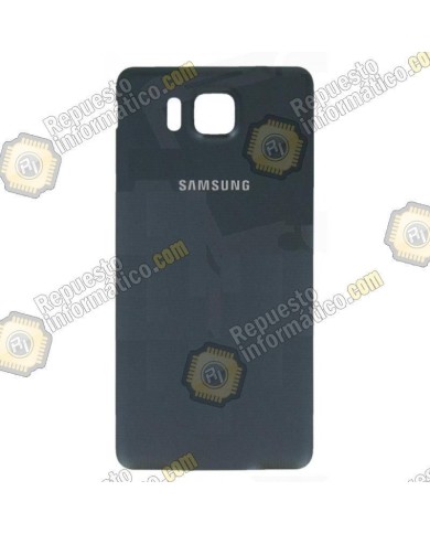 Tapa trasera Negra para Samsung Galaxy Alpha (G850)