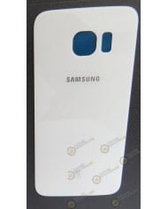 Tapa trasera de cristal Blanca Galaxy G925 (S6 Edge)