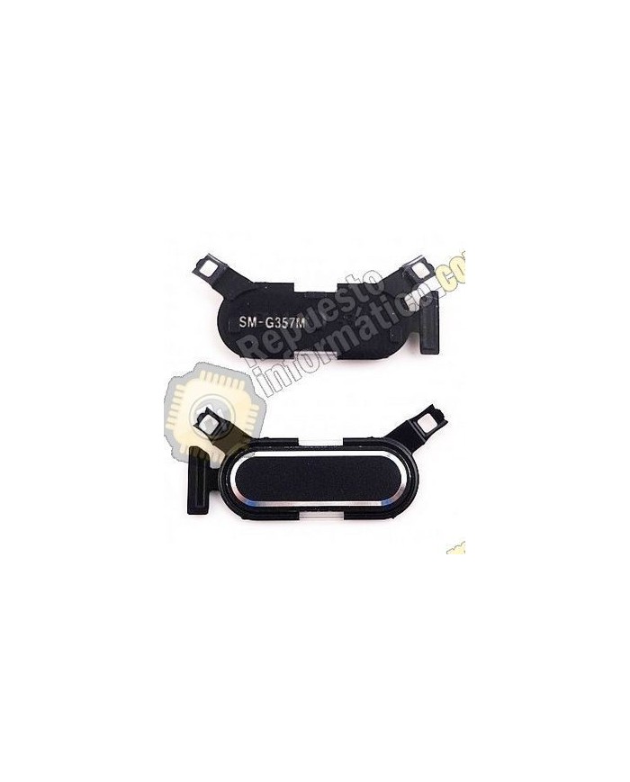 Boton Home Original Galaxy Ace 4 SM-G357F Black Grey