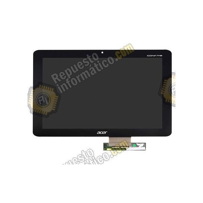 Pantalla (Lcd + Táctil) Negra  Acer Iconia Tab A210, A211 