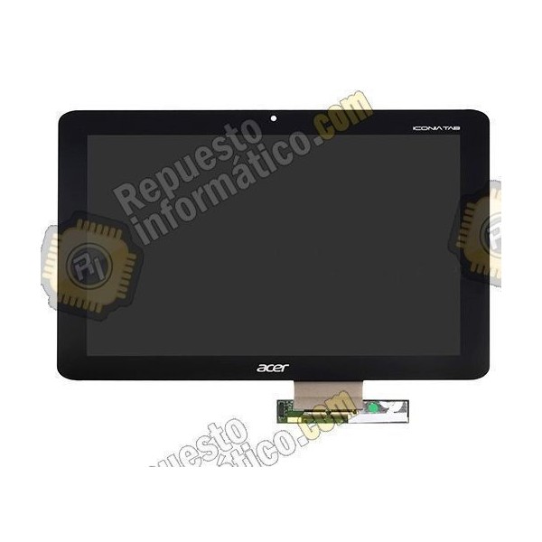 Pantalla (Lcd + Táctil) Negra  Acer Iconia Tab A210, A211 