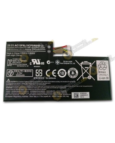 Batería Acer Iconia Tab A1-810 (WIFI)