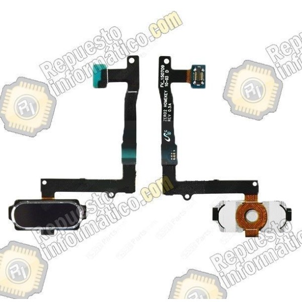 Flex Home+Lector Huella Samsung S6 Edge+ (Negro)