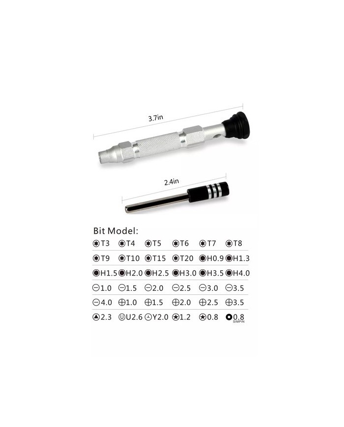 JM-8151 Destornilladores Profesionales de configuración de Hardware