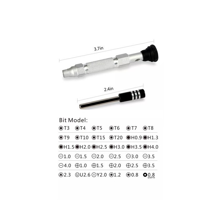 JM-8151 Destornilladores Profesionales de configuración de Hardware