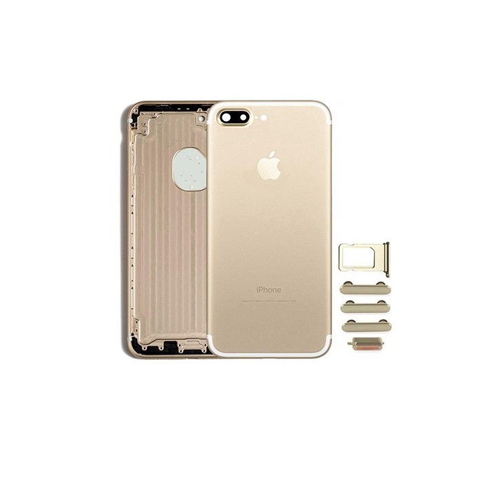 Chasis Carcasa Trasera iPhone 7 Plus gold