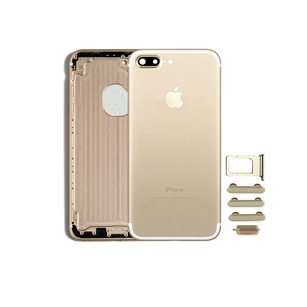 Chasis Carcasa Trasera iPhone 7 Plus gold