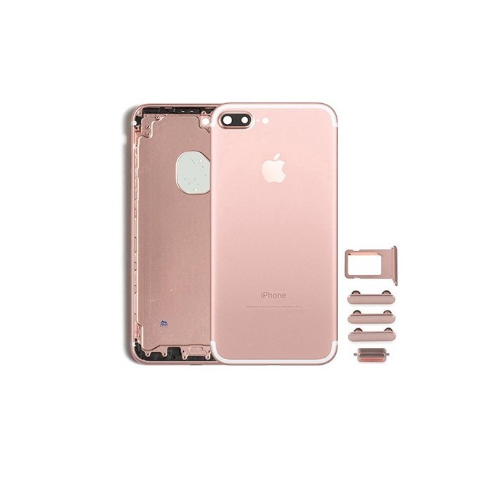 Chasis Carcasa Trasera iPhone 7 Plus rose gold