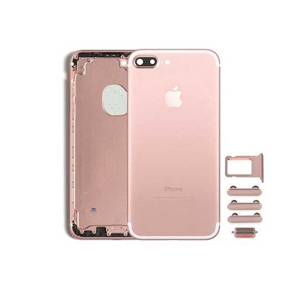 Chasis Carcasa Trasera iPhone 7 Plus rose gold