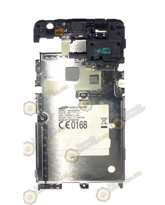 Placa metalica, soporte LCD (desmontaje)