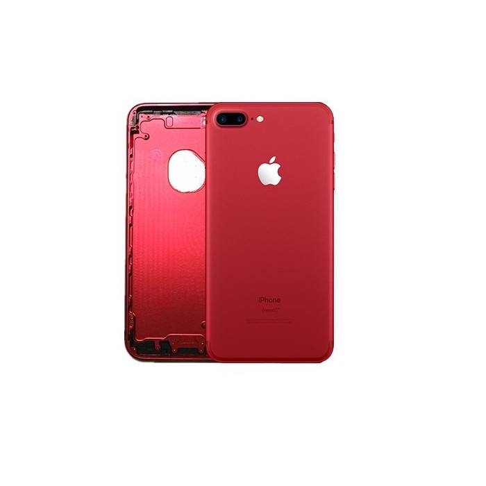 Chasis Carcasa Trasera iPhone 7 Plus red