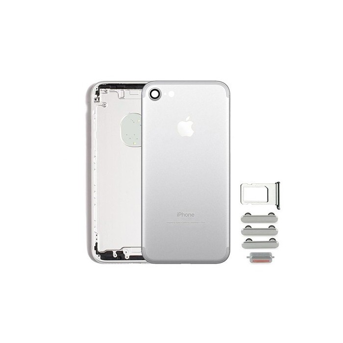 Chasis Carcasa Trasera iPhone 7 silver