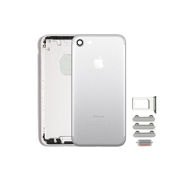 Chasis Carcasa Trasera iPhone 7 silver