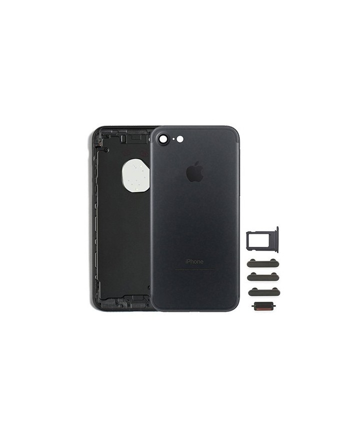 Chasis Carcasa Trasera iPhone 7 negro