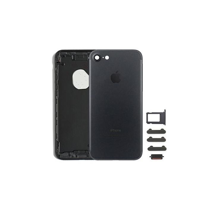 Chasis Carcasa Trasera iPhone 7 negro