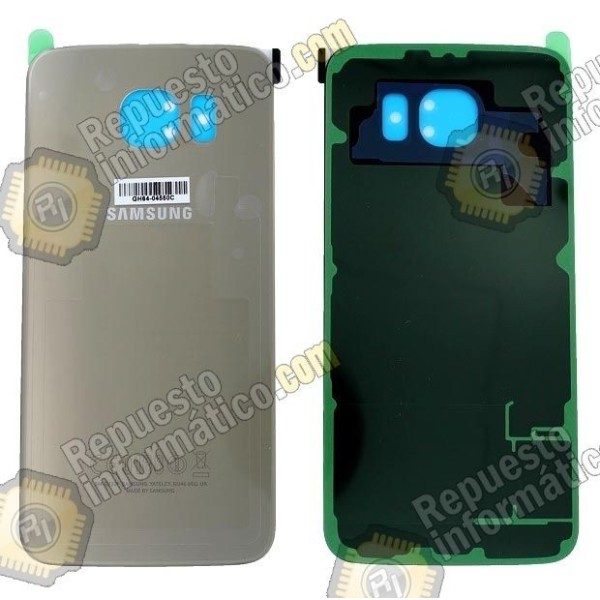 Tapa trasera Galaxy S6 SM-G920F (Gold) desmontaje