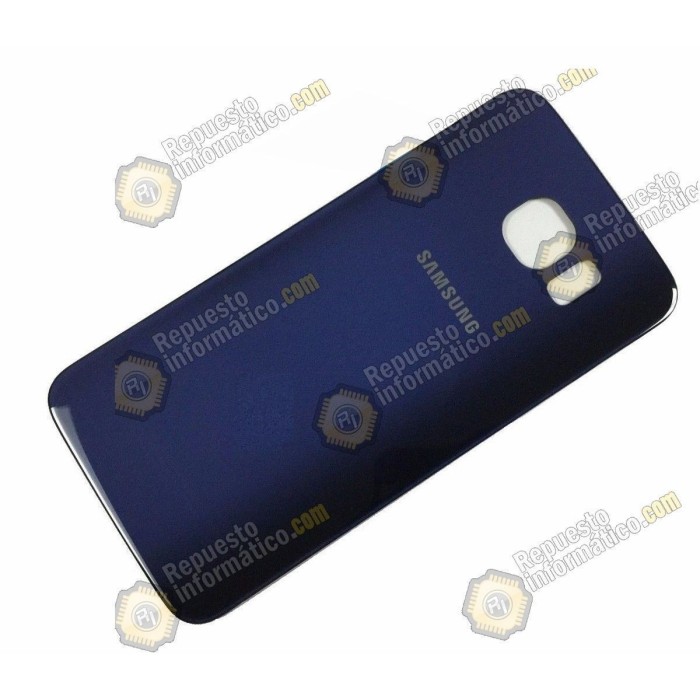 Tapa trasera de cristal Azul Galaxy G925 (S6 Edge)desmontaje