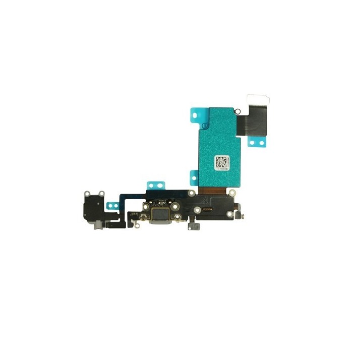 Flex Conector Carga + Micro iPhone 6S Plus Space Gray