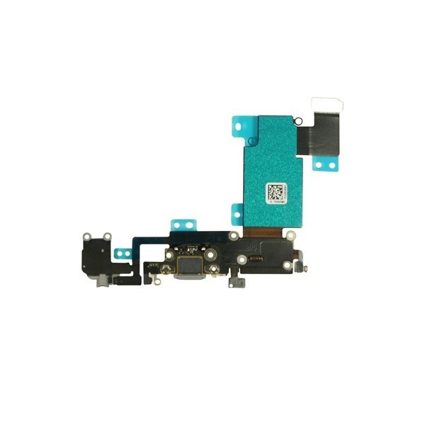 Flex Conector Carga + Micro iPhone 6S Plus Space Gray