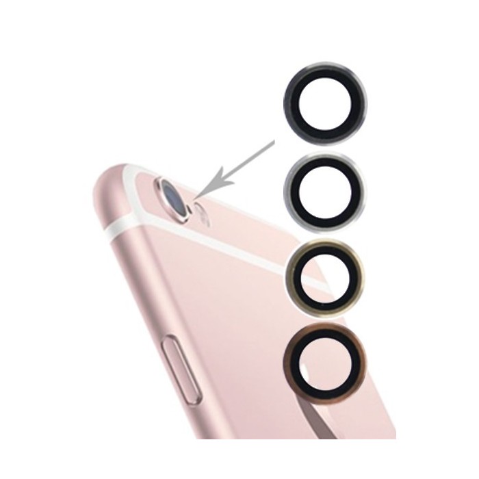Lente de Cámara iPhone 6S Rosa
