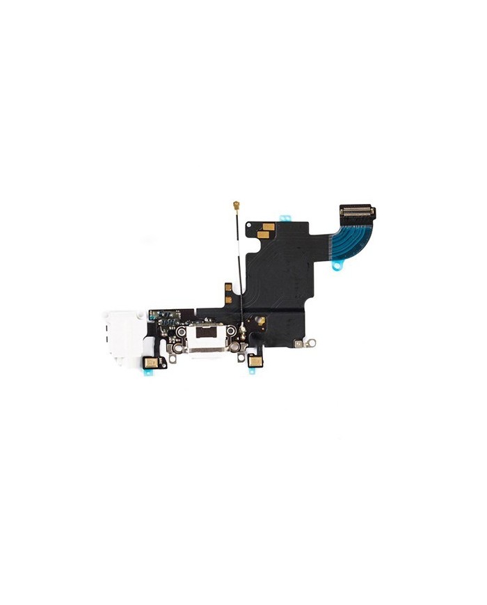 Flex Conector Carga + Micro Apple iPhone 6S Blanco