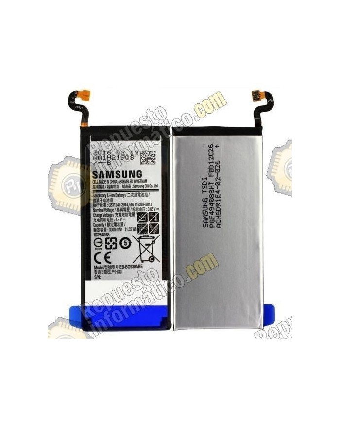 Bateria  Galaxy S7  (EB-BG930ABE) ((G930F)) 3000mAh