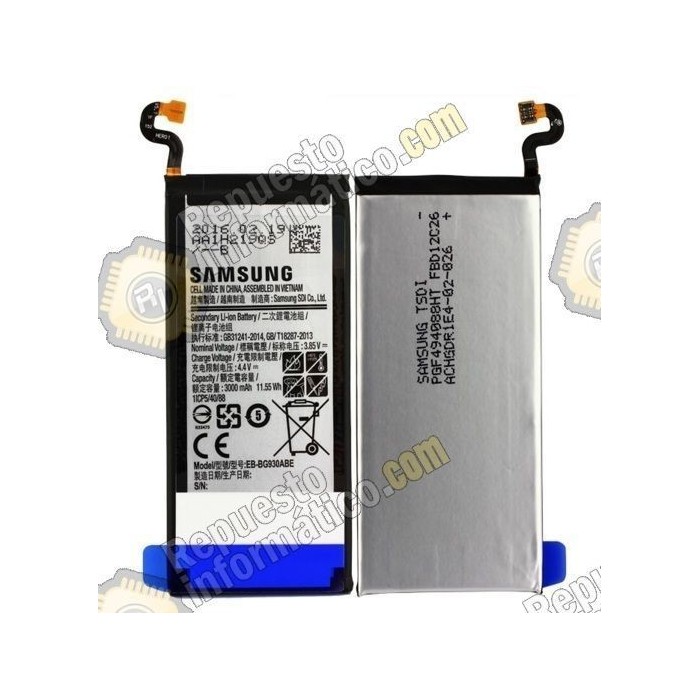 Bateria  Galaxy S7  (EB-BG930ABE) ((G930F)) 3000mAh