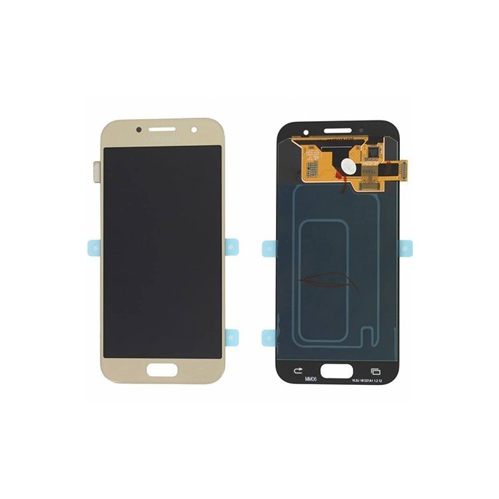 Pantalla Galaxy A3 2017 Dorada  (A320F) (Directa de fabrica)